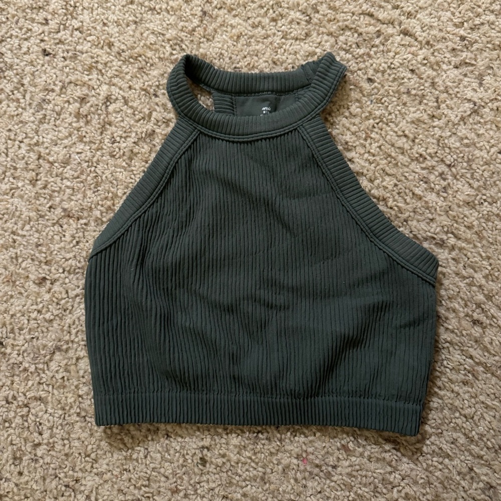 Aerie Green Halter Top